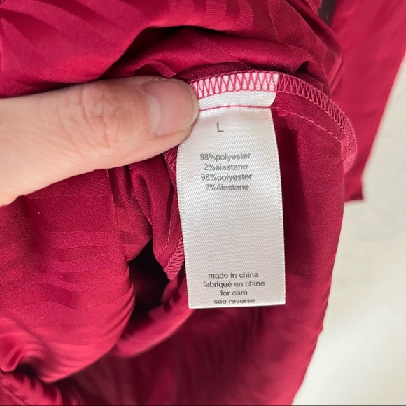 NWT Ronny Kobo Shanaya Dress Red L - Picture 14 of 16